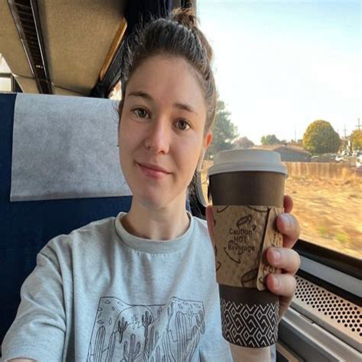 I ate my way through Amtrak's cafe-car menu during a 74-hour ride in coach. Here's what it was like.